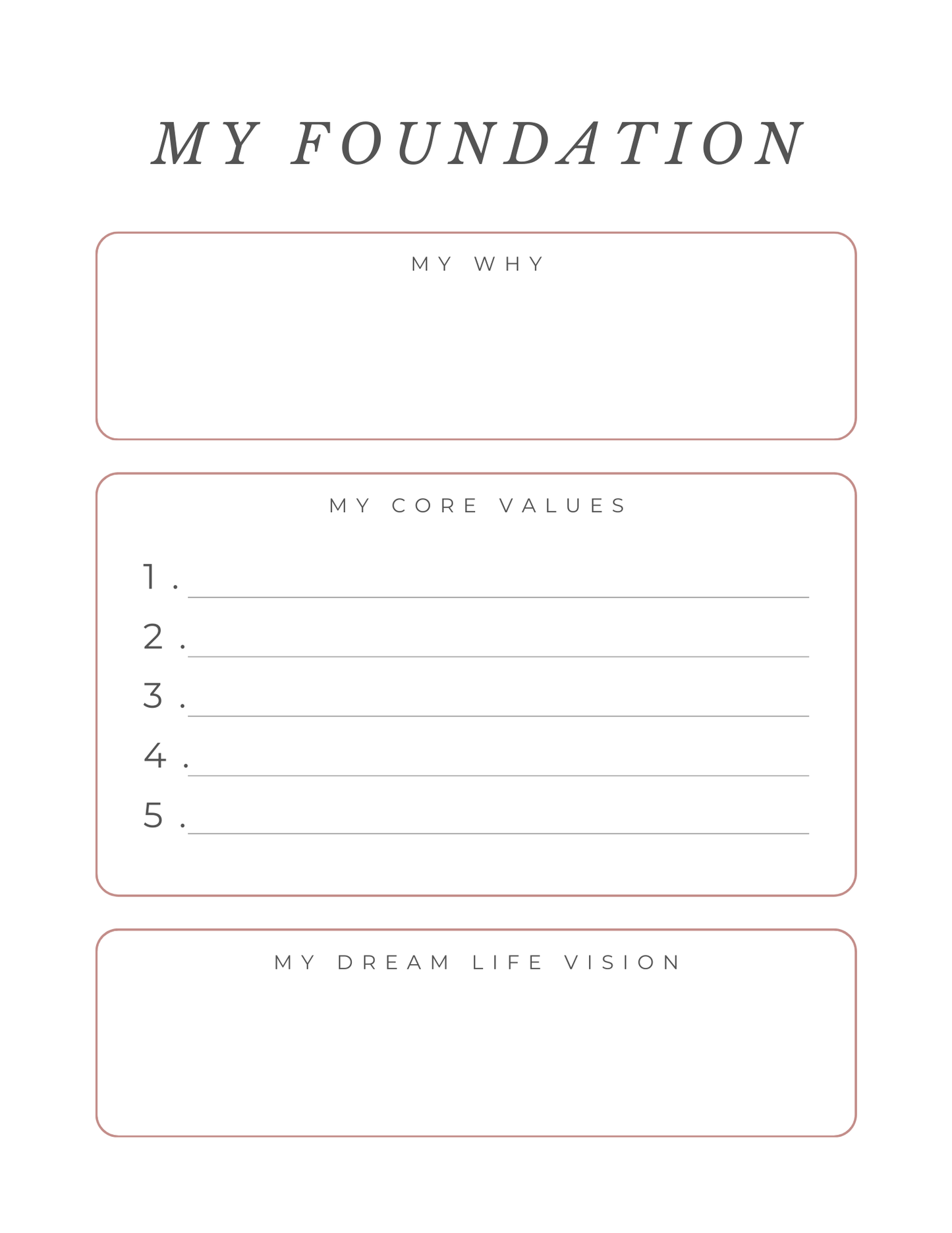 Purpose Planner