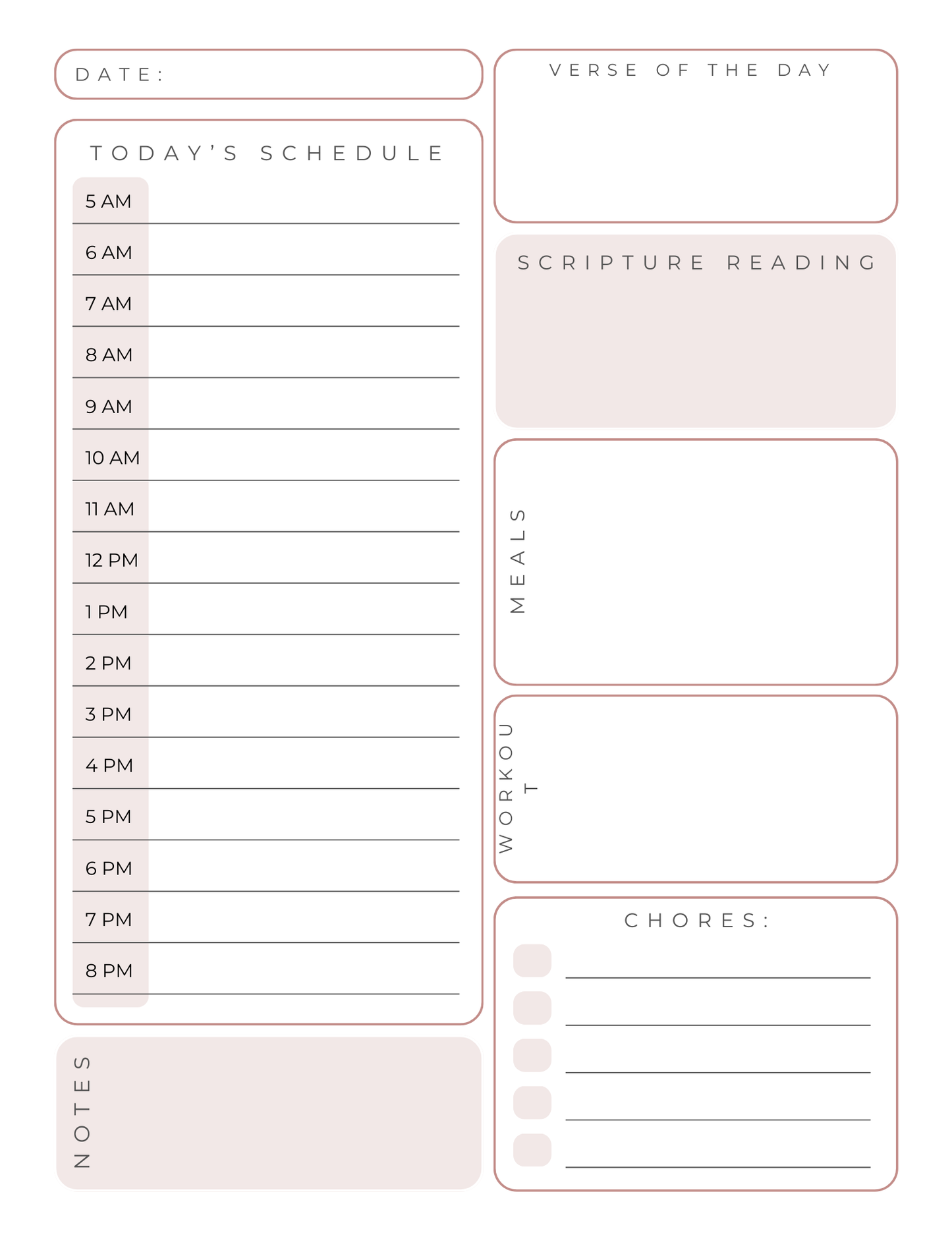 Purpose Planner